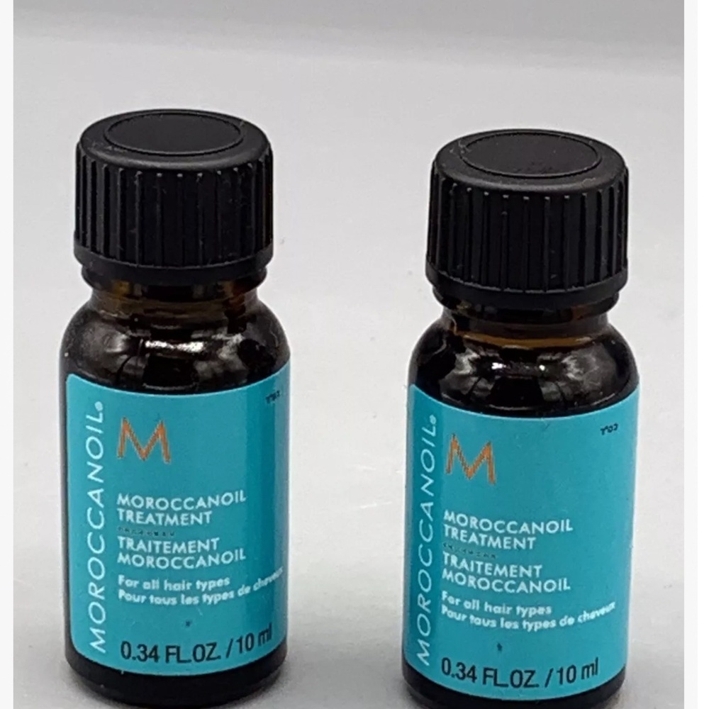 Lot 2 - New Moroccanoil Treatment Original Oil Moroccan Oil Travel .34oz Each